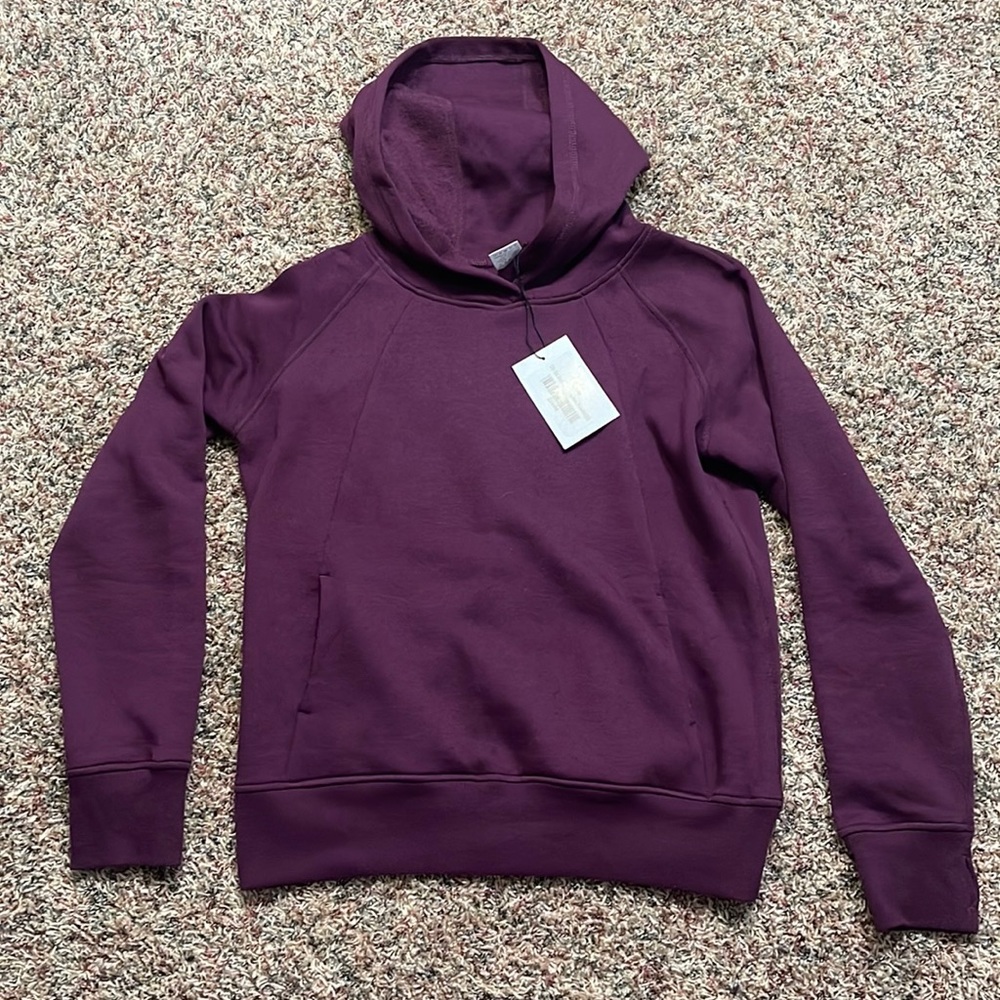 Zyia Oh so soft Plum classic hoodie - size M